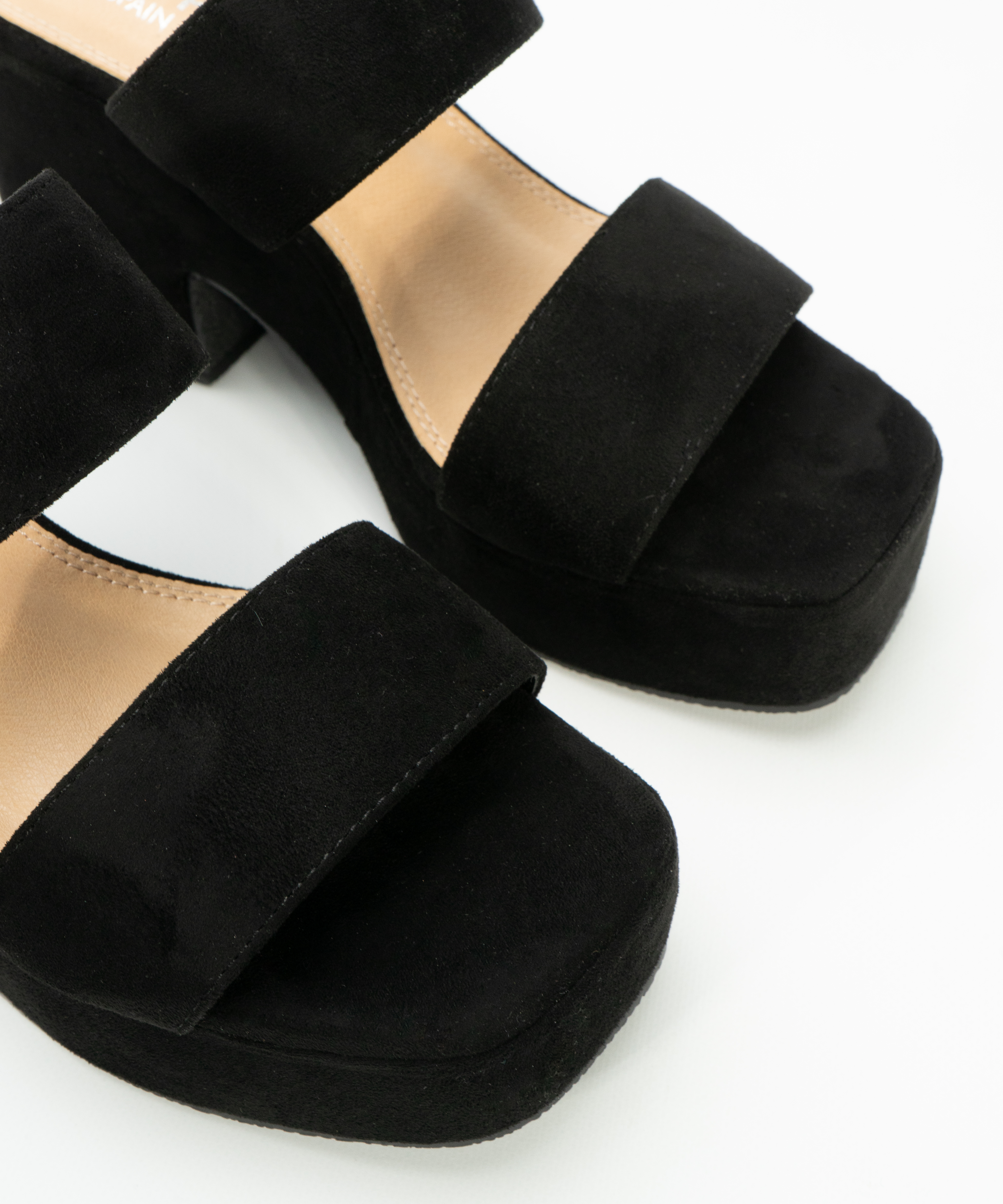 Sandalias plataforma doble tira image number null